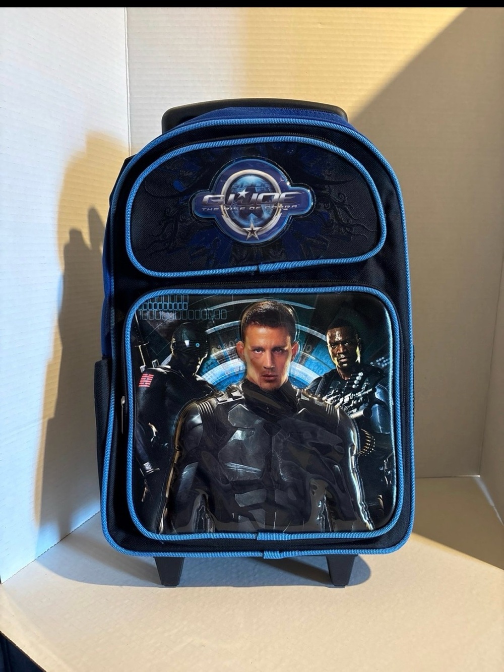 NWT Rare G.I JOE The Rise of Cobra Hasbro Rolling Roll Backpack Deadstock